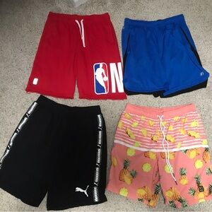 Russell Athletic Blue Performance Shorts